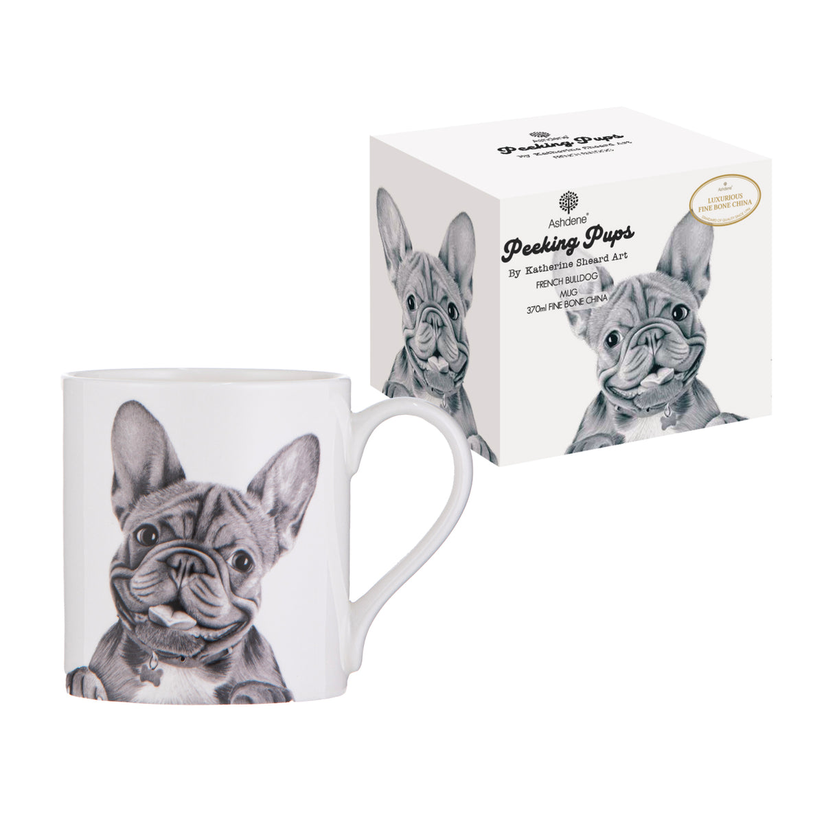 Peeking Pups French Bulldog Mug – Ashdene