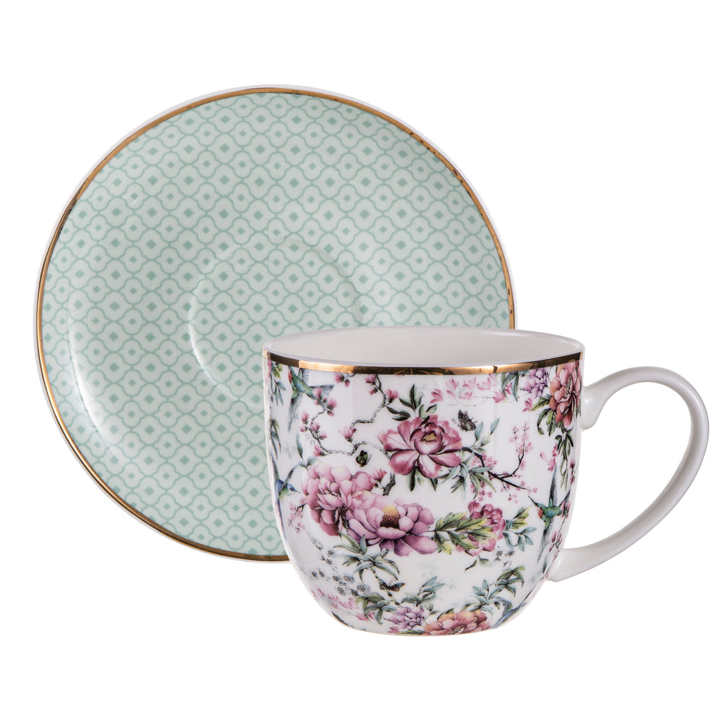 pastel teaware set