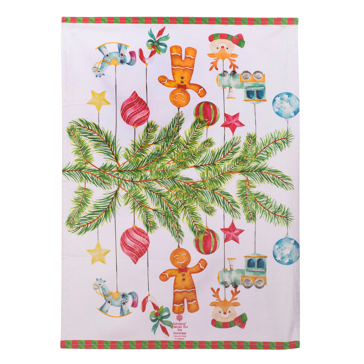 Hanging out for Christmas Kitchen Towel Ashdene