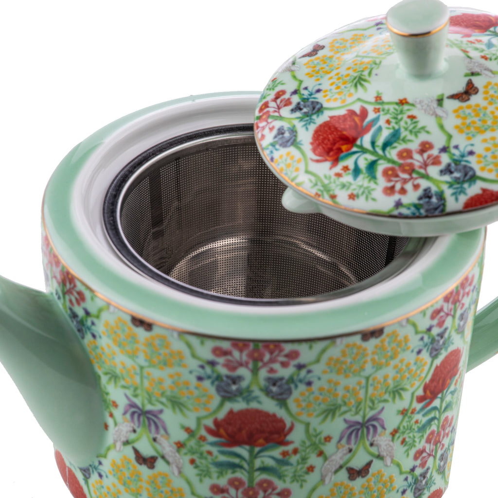 Matilda Infuser Teapot by artist and textile designer Chris Chun