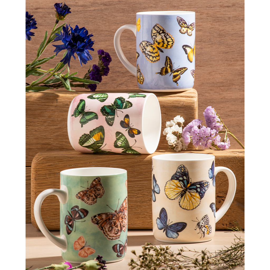 Fluttering Wings Mug Collection