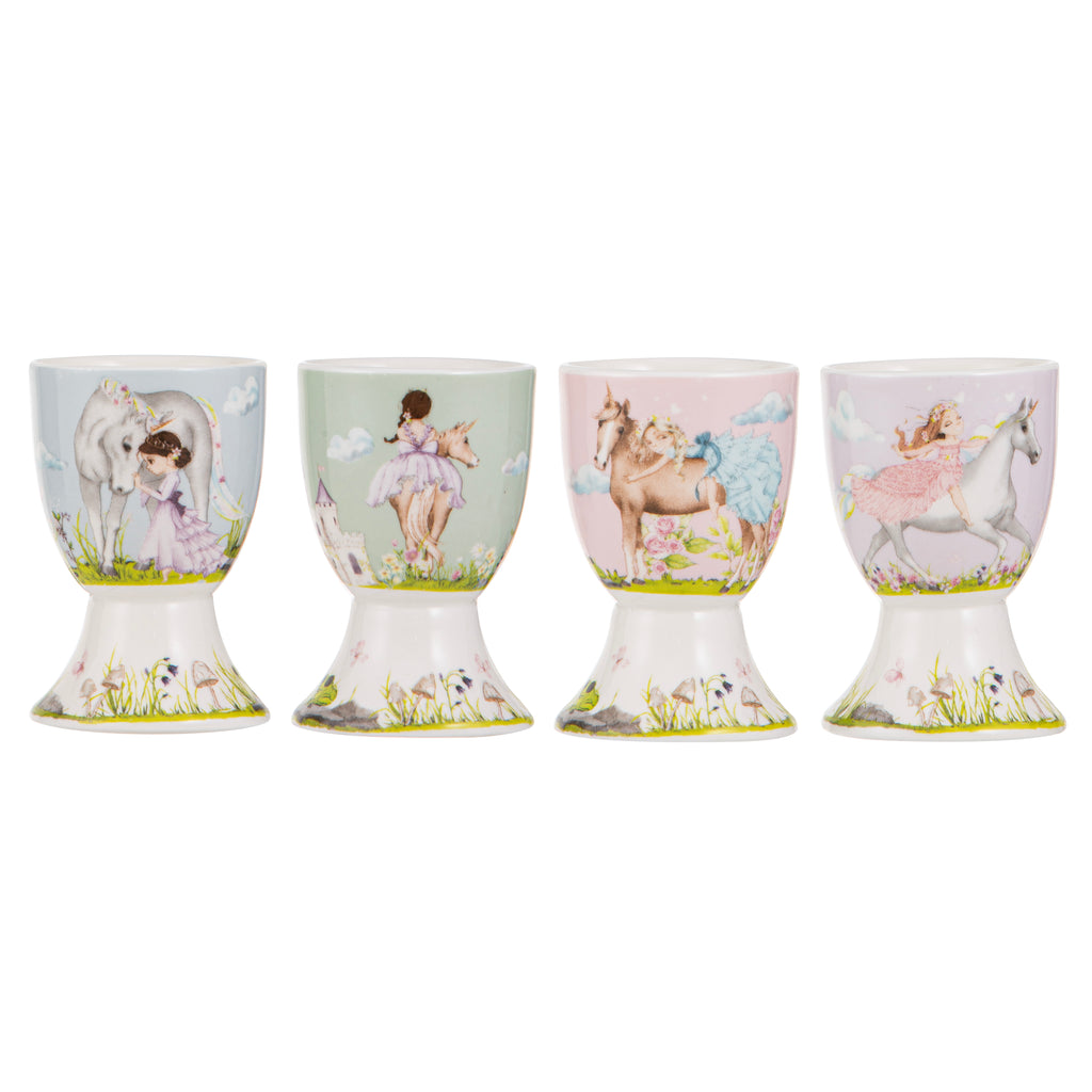 My Unicorn Set Of 4 Egg Cup