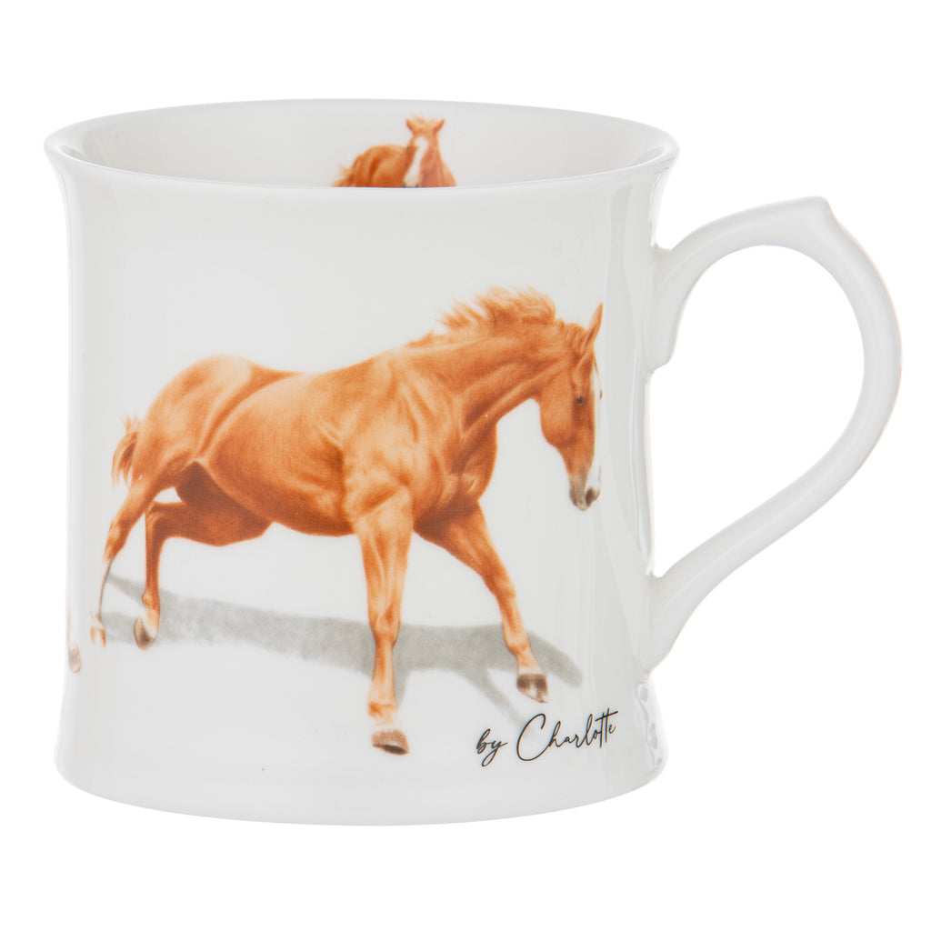 Horses By Charlotte Chestnut Mug