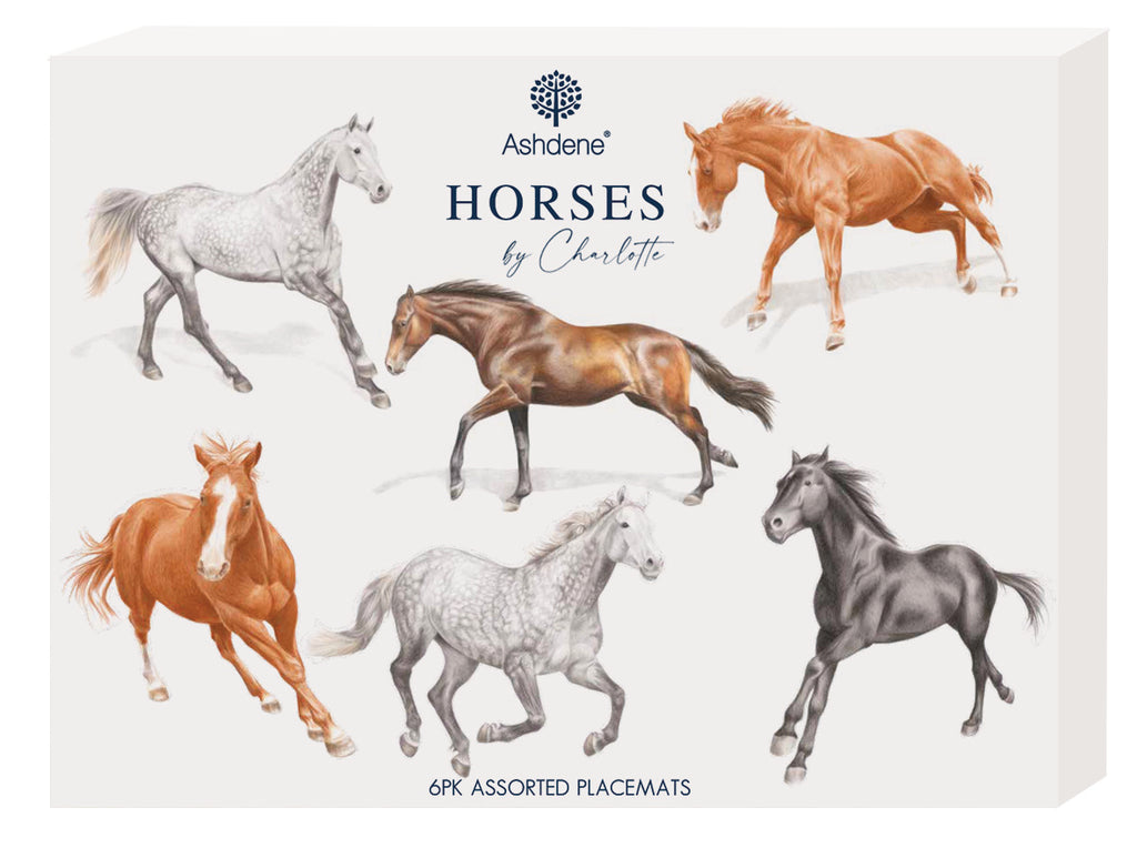 Horses By Charlotte 6pk Placemat