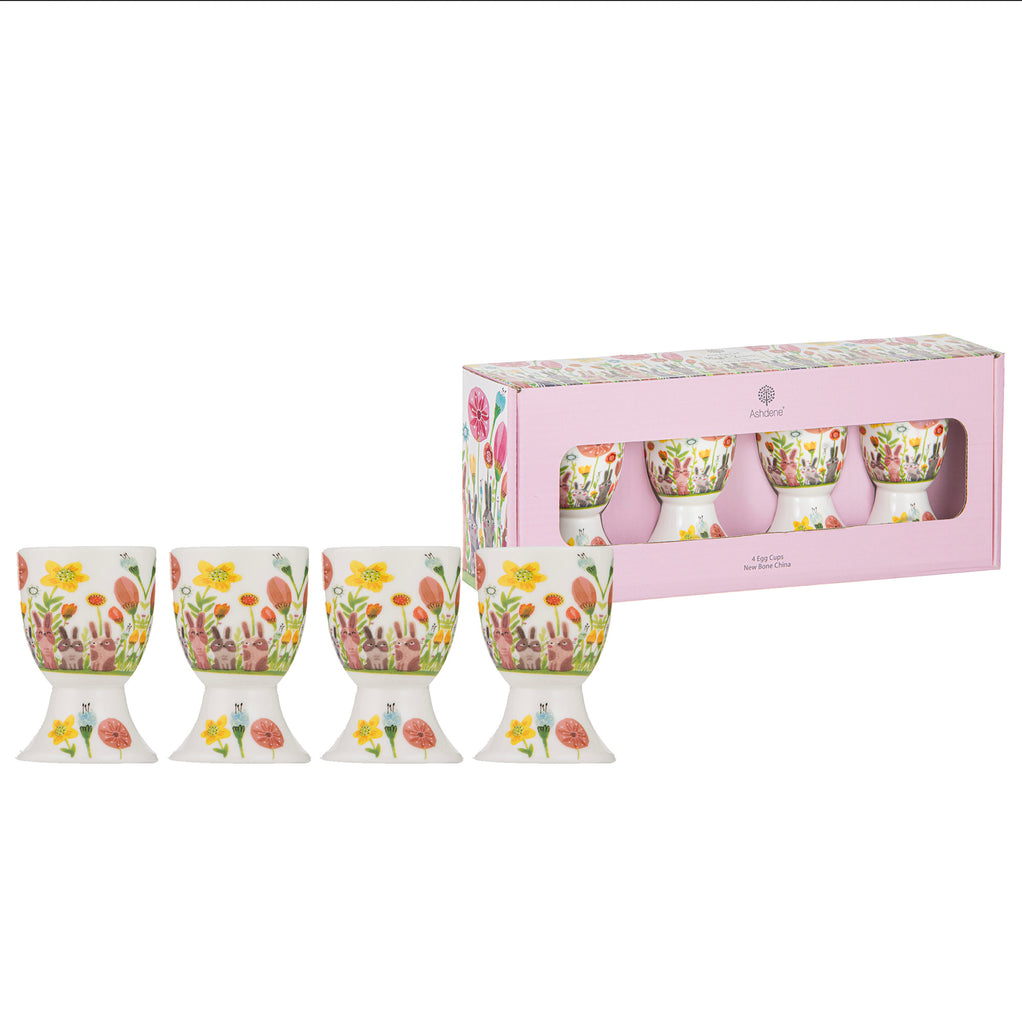 Playful Bunnies 4pk Egg Cup