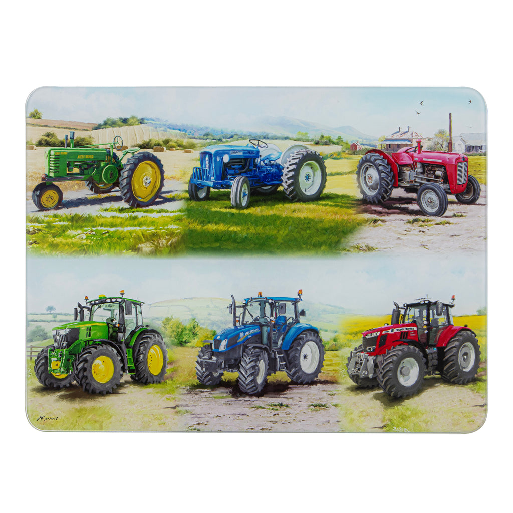 Tractors Then/Now Surface Protector