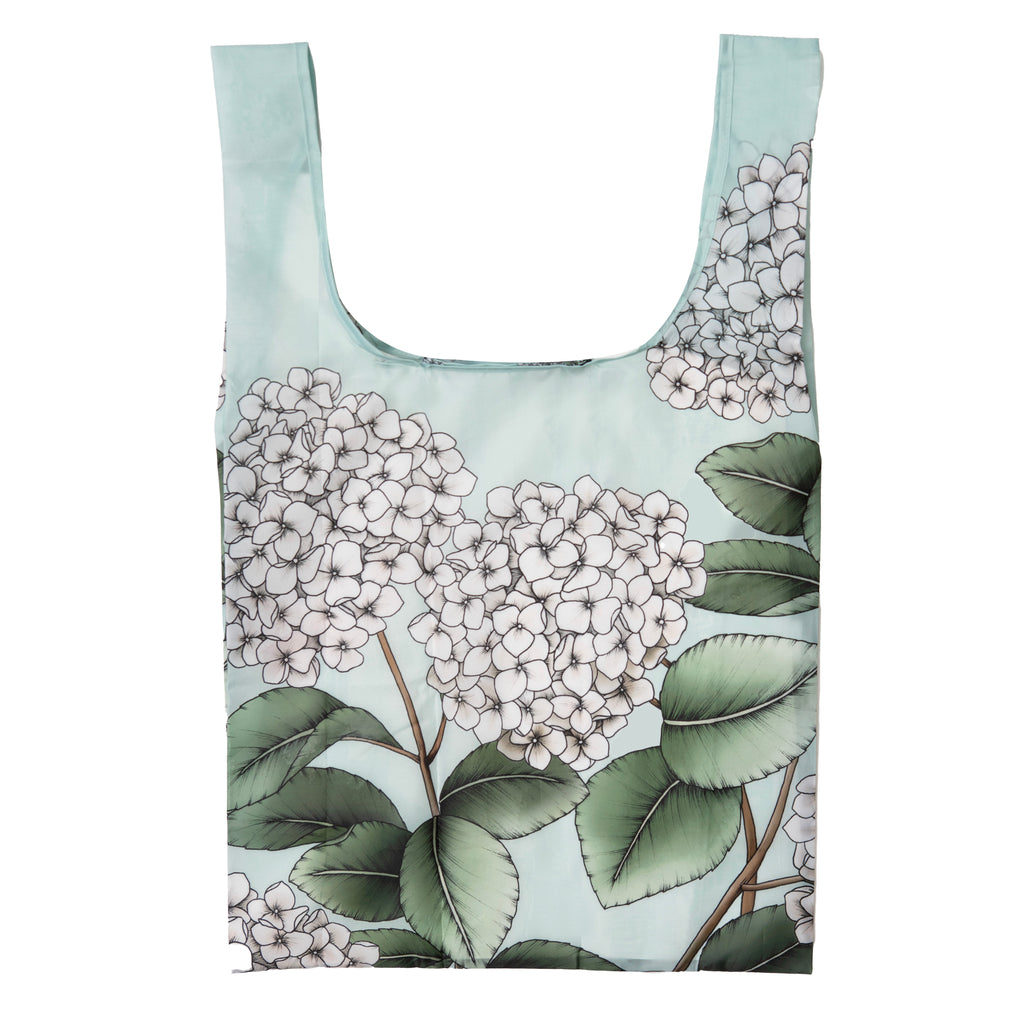 Secret Garden Mint Shopping Bag