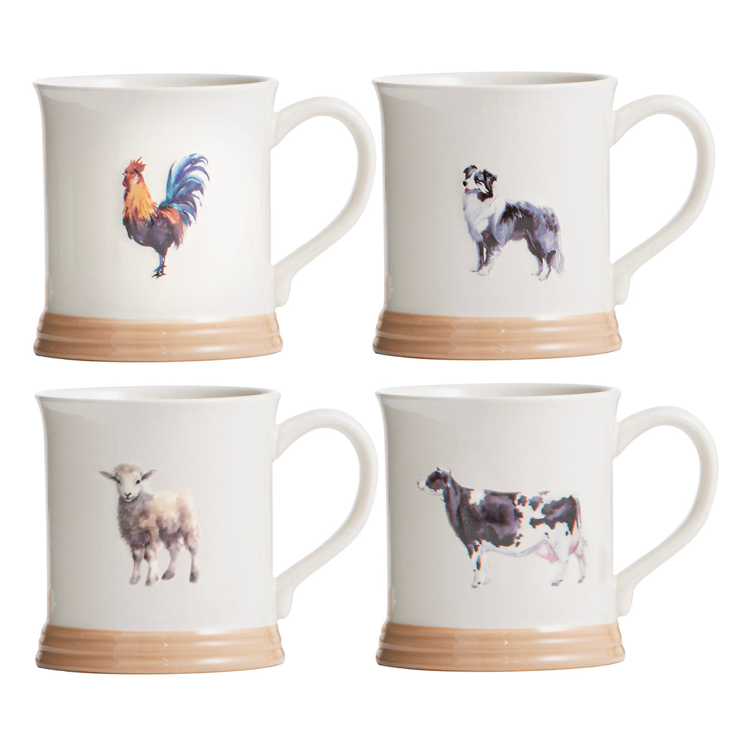 Farm Friends 2 4pk Assorted Mug