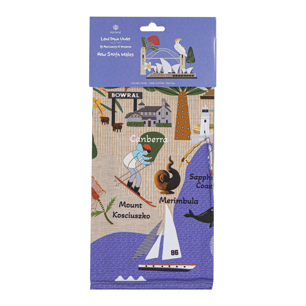 Land Down Under NSW Kitchen Towel