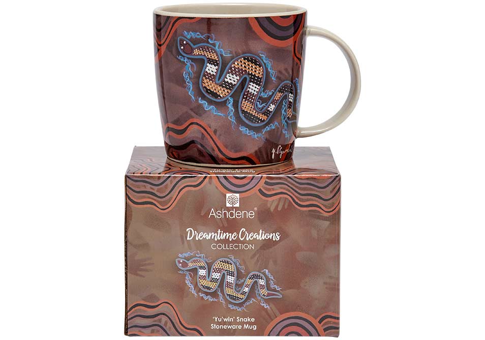 Dreamtime Creations Stoneware Mug & Box