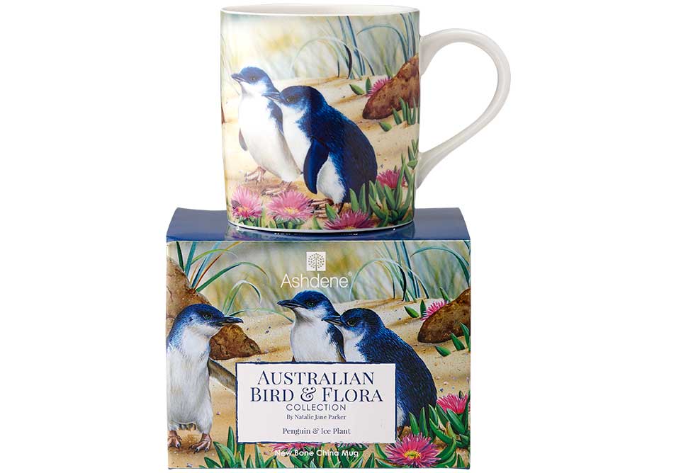 Aus Bird & Flora Penguin & Ice Plant Mug
