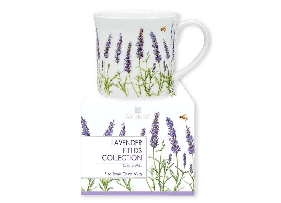 Lavender Fields Wide Flare Mug