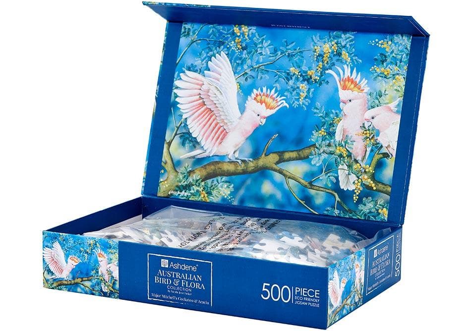 Aus Bird & Flora Major Mitchell 500 Piece Puzzle