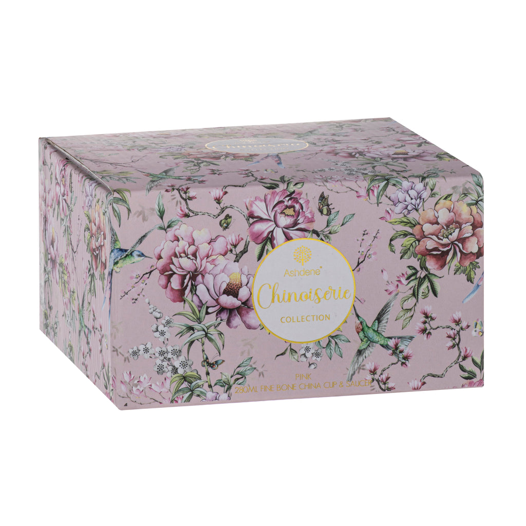 Chinoiserie Cup & Saucer box