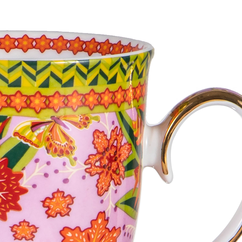 close up of Butterfly Heliconia Mug