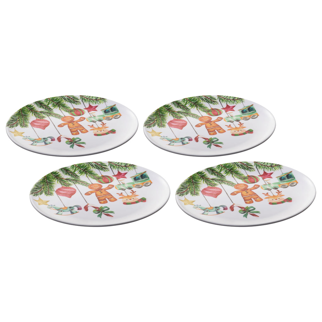 Hanging Out For Christmas Plate Set