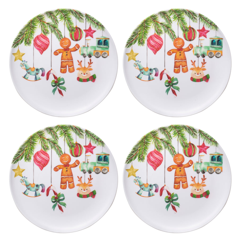 Hanging out for Christmas Plates 