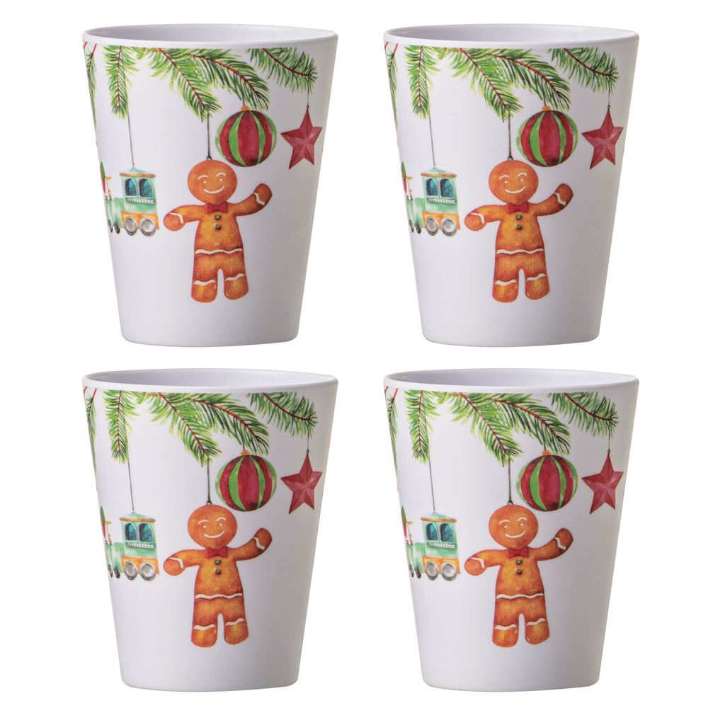 Hanging out for Christmas Cup Set of 4
