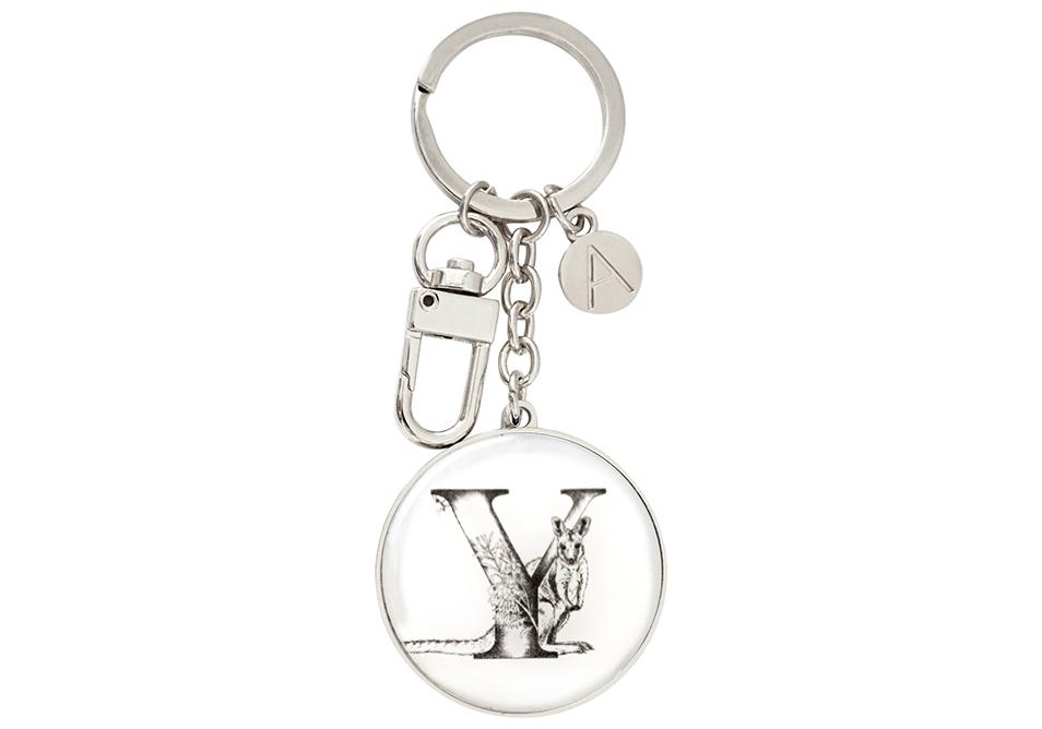 Letters of Aus Keyring