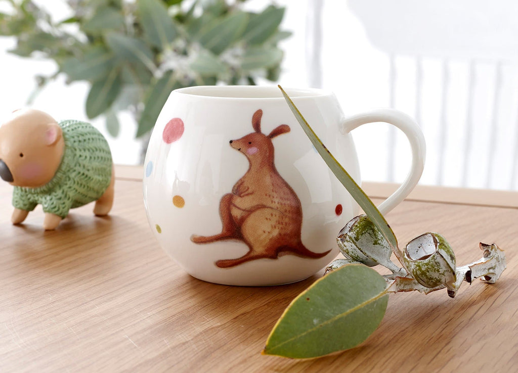 Barney Gumnut & Friends Kangaroo Mug Design