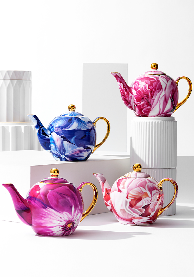 Blooms Infuser Teapot Collection