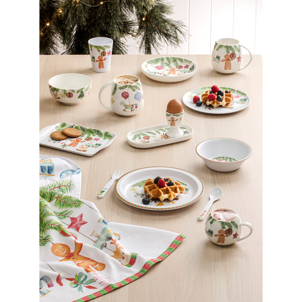 Hanging out for Christmas Kids Dinnerware 